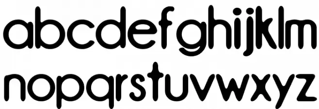 Hotel Oriental Font LOWERCASE