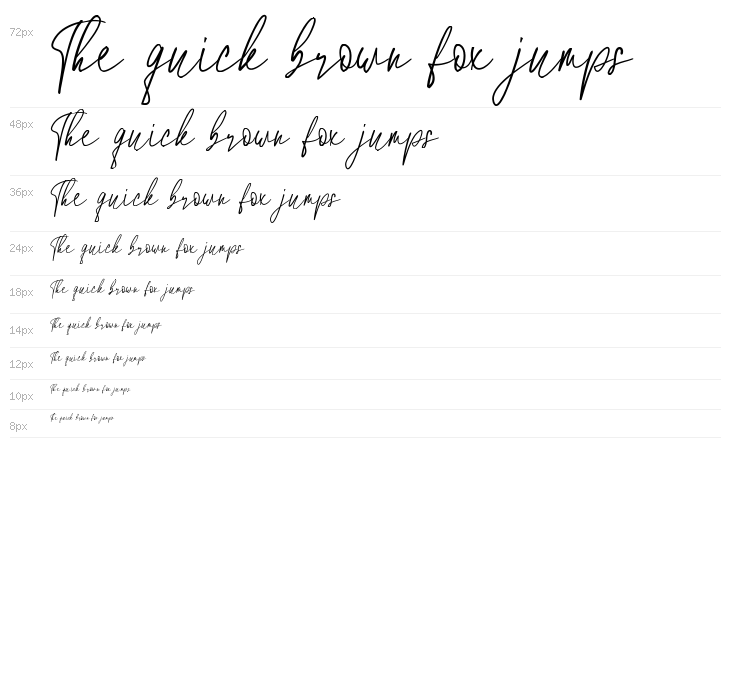 Hotel Script Regular Waterfall