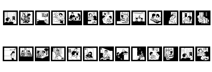 HotelPrisoner Font LOWERCASE
