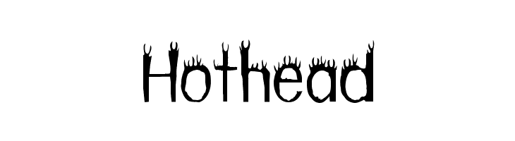 Hothead  Free Fonts Download