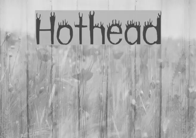 Hothead Caratteri examples