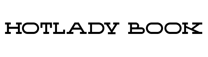 Hotlady Book  Frei Schriftart Herunterladen