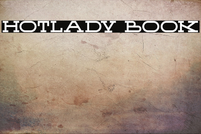 Hotlady Book Example 1