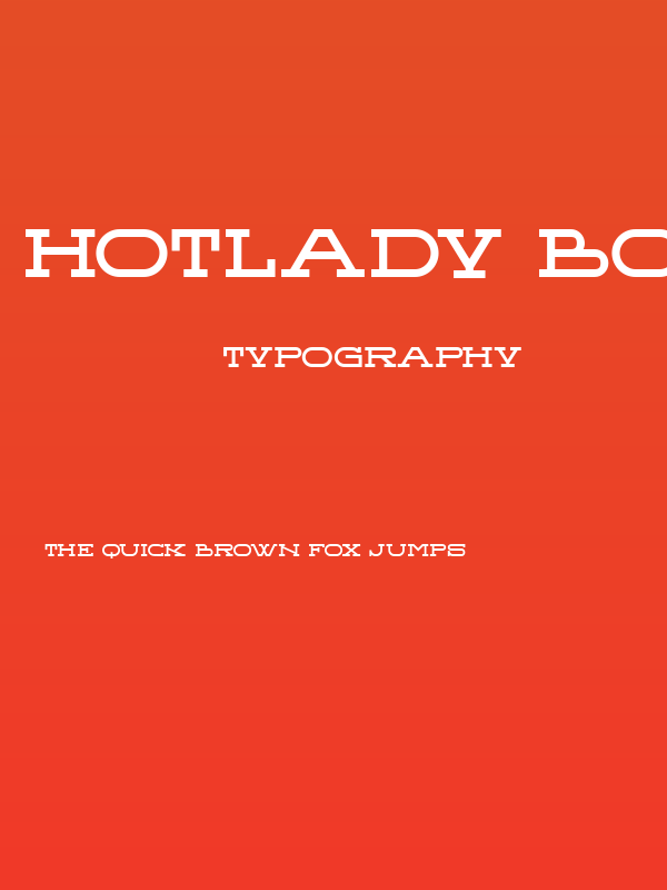 Hotlady Book Poster