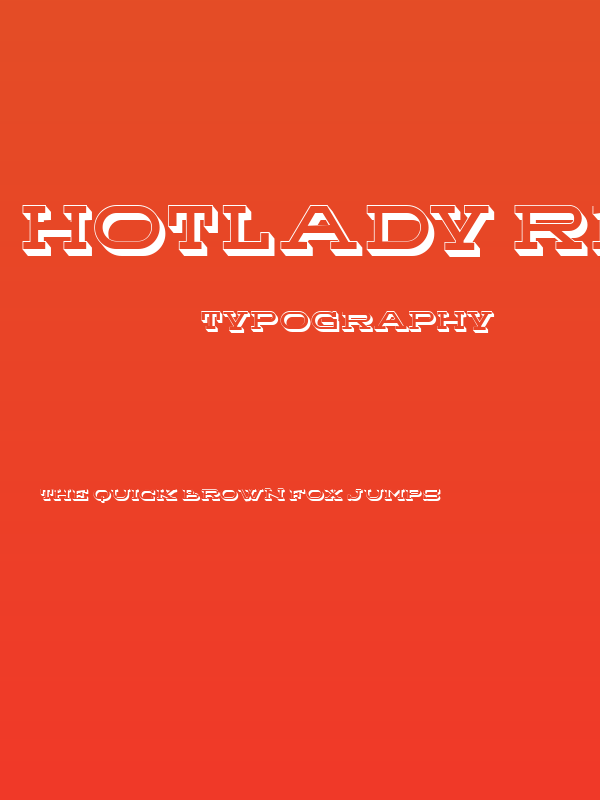 Hotlady Regular Poster