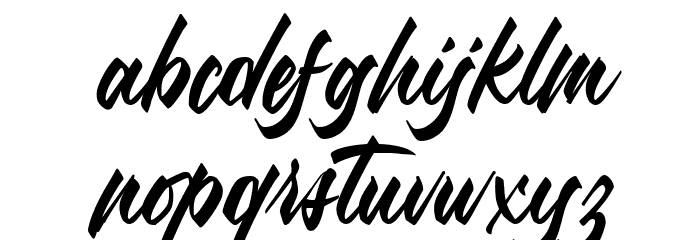 Hotlight Regular Font LOWERCASE