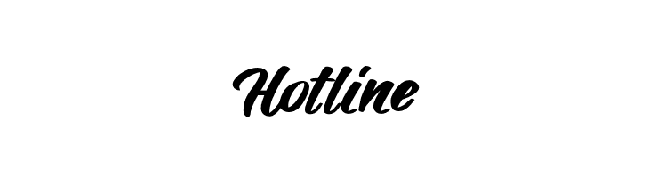 Hotline  Free Fonts Download