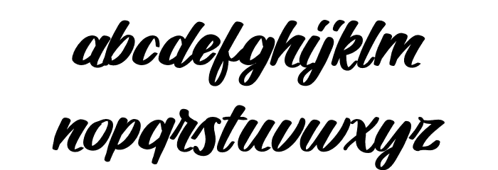 Hotline Font LOWERCASE