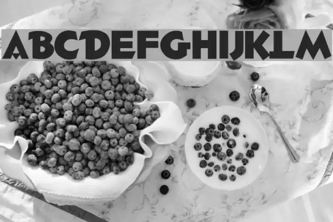 Hotshot Font examples