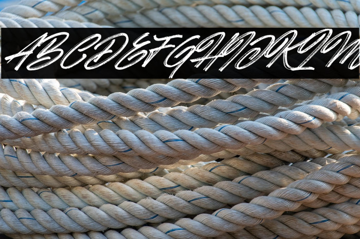 Hotte Brush Italic Example 2