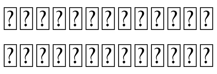 Hotte Brush Swash Font OTHER CHARS