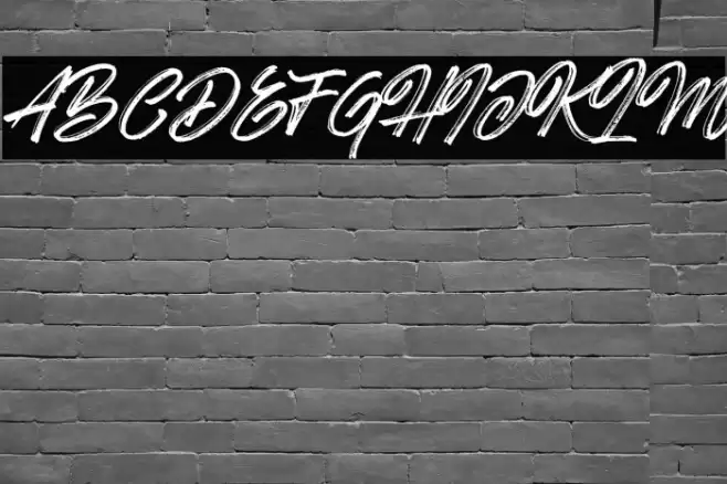 Hotte Brush Font examples