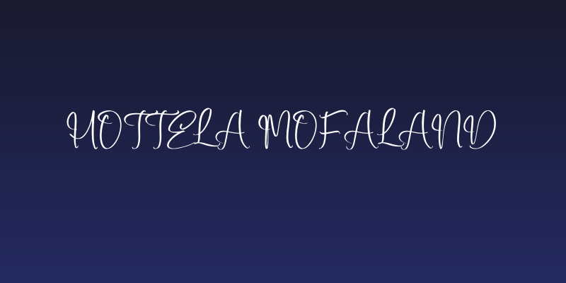 Hottela Mofaland Social Header
