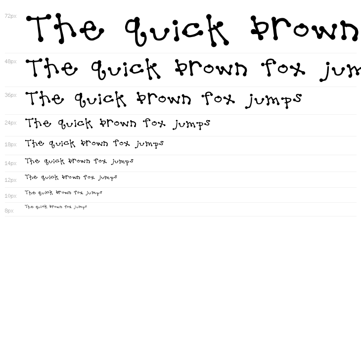 Hotty Dotty Medium Waterfall