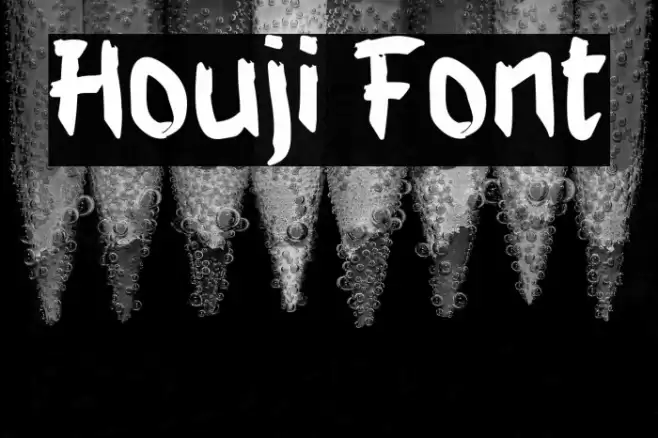 Houji Font examples
