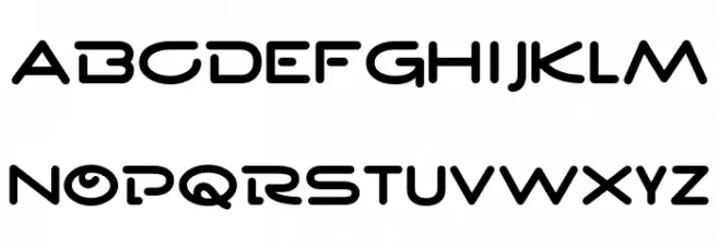 Houki Regular Schriftart Groß