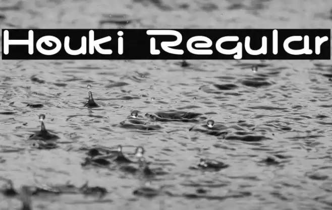 Houki Regular Font examples