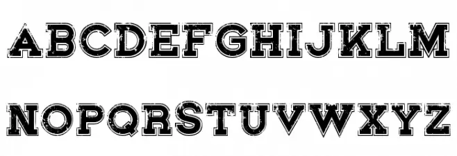 Hounder Demo Outline Font Litere mari