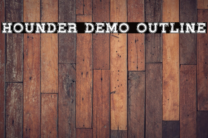 Hounder Demo Outline Example 1