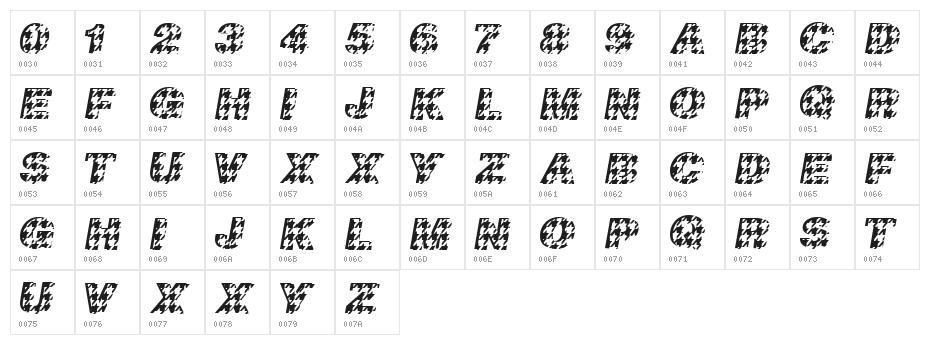 Hounds Character Map