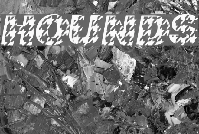 Hounds Font examples