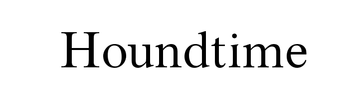 Houndtime Font