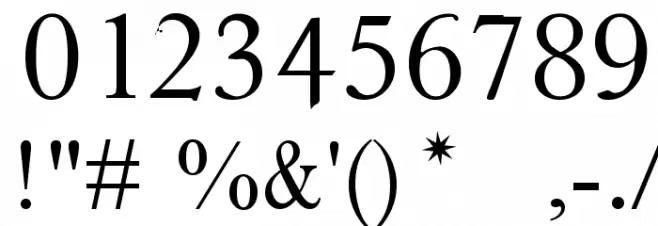 Houndtime Font OTHER CHARS