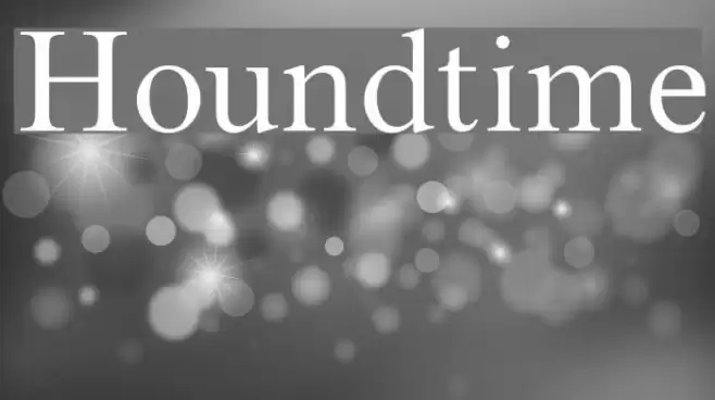 Houndtime Font examples