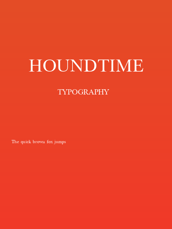 Houndtime Poster