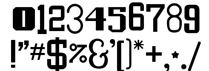 Houraisan Francisco Font OTHER CHARS
