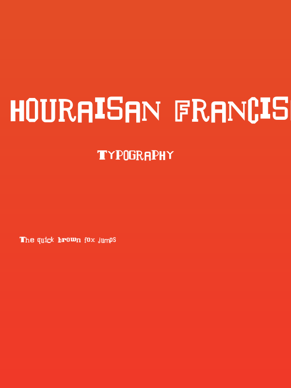 Houraisan Francisco Poster