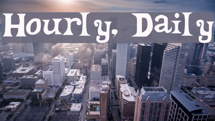 Hourly, Daily Example 3