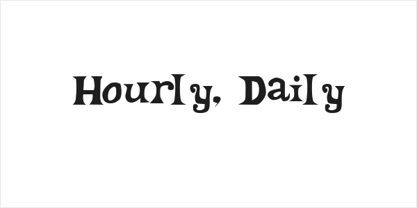 Hourly, Daily Logo