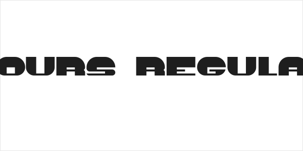 Hours Regular Logo
