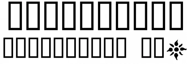 Hours in the Rain フォント その他の文字