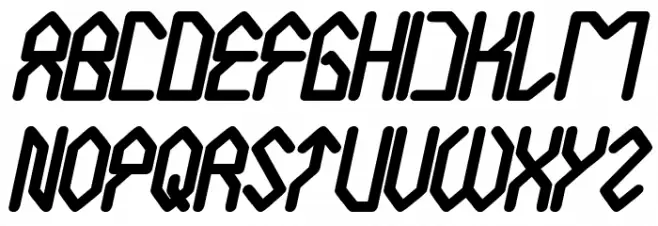 House Builder Bold Italic Font Litere mari