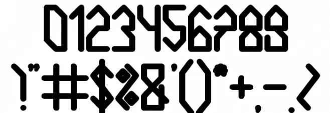 House Builder Bold Font OTHER CHARS