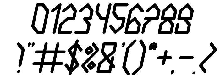 House Builder Italic Font OTHER CHARS