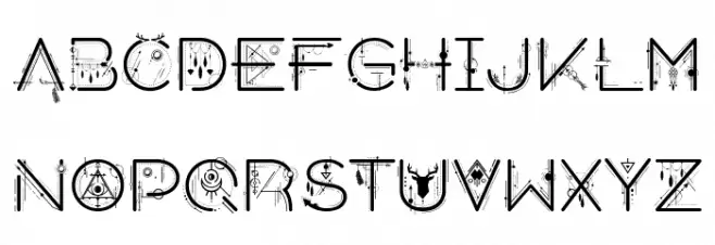 House Decor Demo Regular Font Litere mari