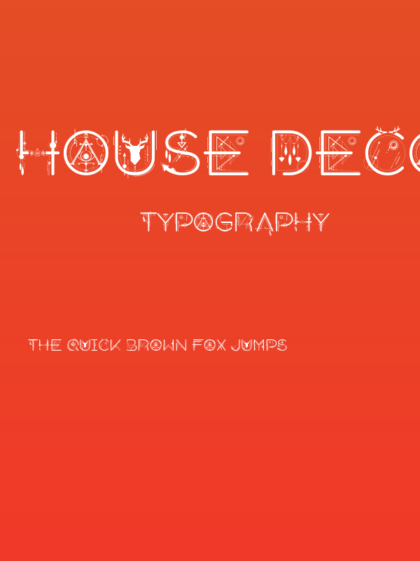 House Decor Demo Regular Poster