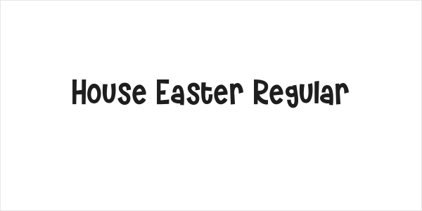 House Easter Regular Logo