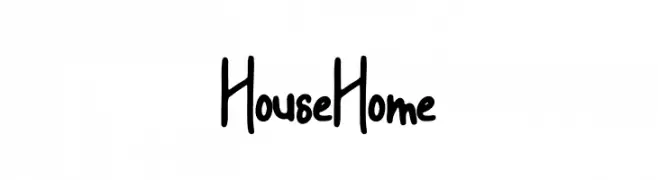 House Home  تنزيل الخطوط