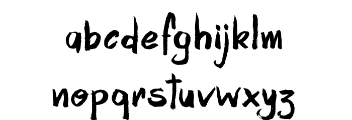 House Marker_PersonalUseOnly Font LOWERCASE