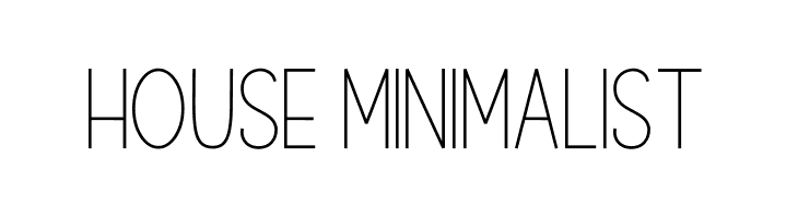 House Minimalist  baixar fontes gratis