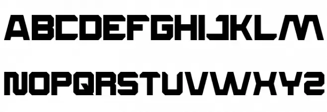 House Music 字体 大写