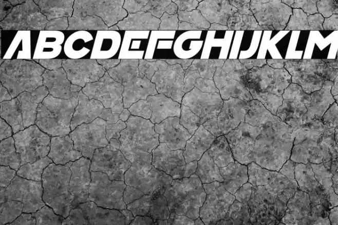 House On Mars Italic Font examples