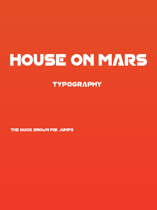 House On Mars Poster