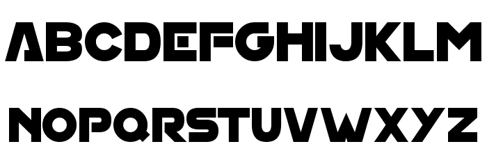 House On Mars Font LOWERCASE