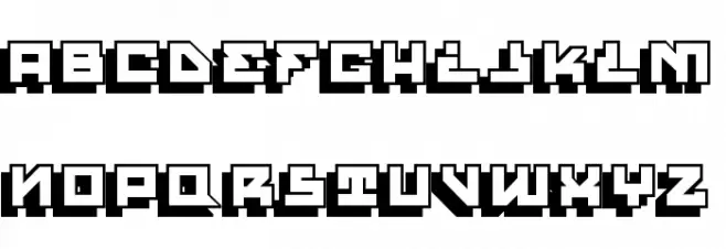 House Paint Shadow Regular Font Litere mari