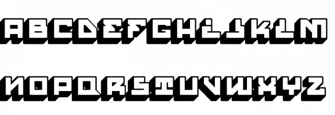 House Paint Slab Regular Font LOWERCASE